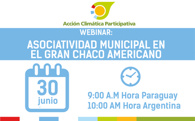 Portada: Webinar "Asociatividad en el Gran Chaco Americano"